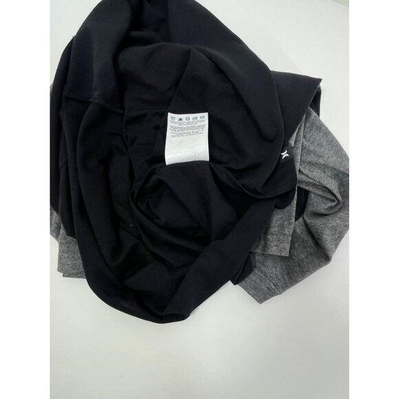 Hurley TShirt Baseball Tee Nike Dri Fit Black Grey Hurley Baseball Tee Mens M - Picture 10 of 10